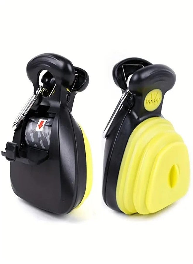 KsPups Dog Pooper Scooper, Portable Sanitary Dog Waste Pick Up, Pet Waste Cleaner for Outdoors with Expandable Waste Container and Clip for Outdoor Walking I Multicolor - Image 1